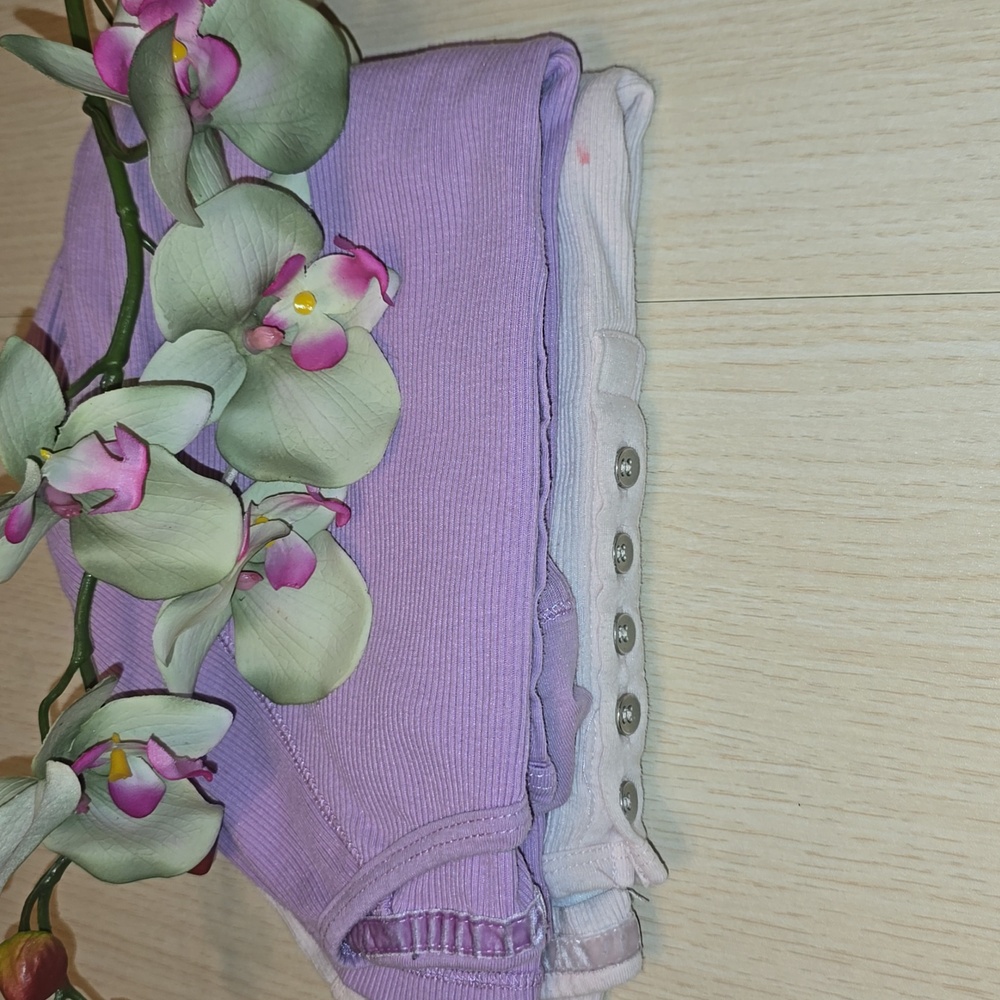 Tractr Lavender Kids Long Sleeve Tees
